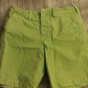 Light Green Prep Shorts